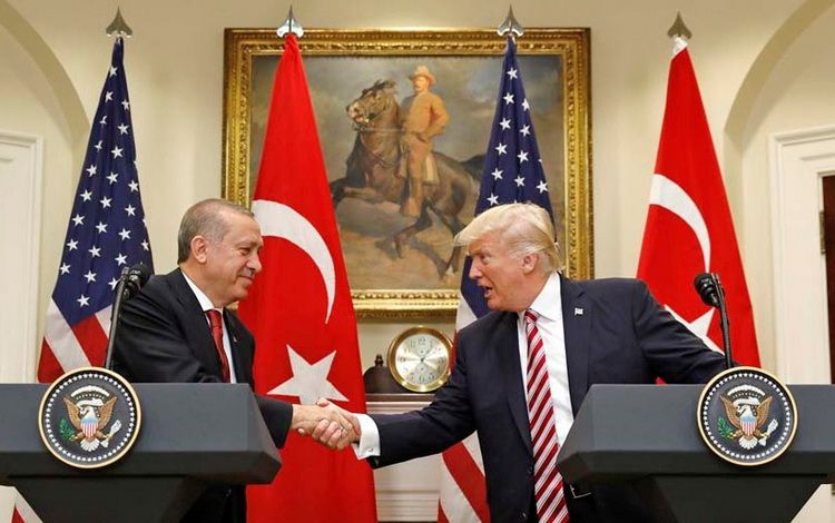 Президент Туреччини Р. Ердоган і президент США Д. Трамп Президент Туреччини Р. Ердоган і президент США Д. Трамп