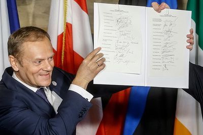On 25 March the EU leaders signed the Rome Declaration