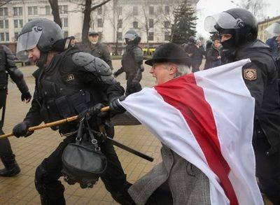 Arrest of &ldquo;Freedom Day&rdquo; participant in Minsk, March 25