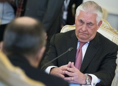US Secretary of State R. Tillerson traveled to Moscow on April 11&ndash;12