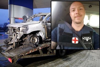U.S. citizen, paramedic Joseph Stone, killed in the explosion of the OSCE SMM patrol car on April 23 in so-called &ldquo;LPR&rdquo;