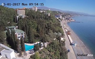 Opening of the holiday season in the occupied Crimea, Alushta, May 1
