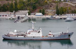 Russian reconnaissance ship &ldquo;Liman&rdquo; that sank near Bosphorus
