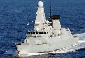 Royal Navy destroyer HMS &ldquo;Daring&rdquo;