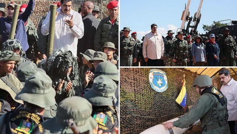 10–15 лютого у Венесуелі пройшли найбільш масштабні в історії країни військові навчання «Двохсотріччя Ангостури-2019» 10–15 лютого у Венесуелі пройшли найбільш масштабні в історії країни військові навчання «Двохсотріччя Ангостури-2019»