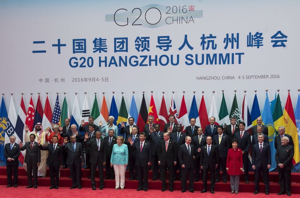 Саміт G20 в м. Ханчжоу, 4–5 вересня 2016 р. Саміт G20 в м. Ханчжоу, 4–5 вересня 2016 р.