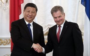 Зустріч Сі Цзіньпіна з президентом Фінляндії Саулі Нііністе