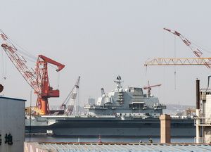 23 квітня планується спуск на воду першого авіаносця китайського виробництва