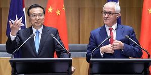 Visit of Li Keqiang to Australia
