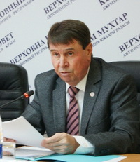 С. Цеков, лідер &laquo;Російської партії Криму&raquo;.