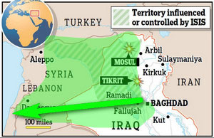 ...the loaded with explosives truck can actually easily cope with the way from Baghdad to Jerusalem