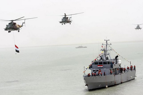 Patrol boat &ldquo;Fateh&rdquo; arriving in Iraq in 2009