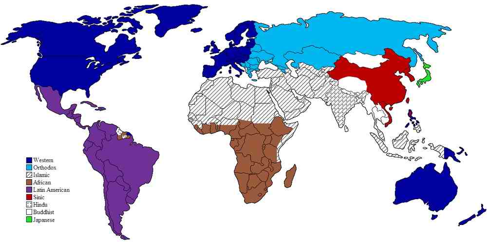 Pic. 2. S. Huntington's World Civilizations Pic. 2. S. Huntington's World Civilizations