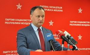 Ігор Додон, ПСРМ