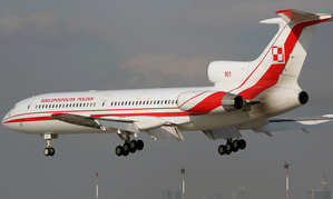 Polish President Kaczynski's plane Tu-154 flight PLF 101
