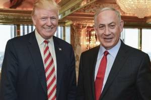 Donald Trump and Benjamin Netanyahu