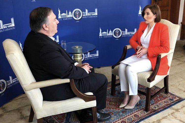 US Secretary of State Mike Pompeo’s interview with Hiba Nasr of Sky News US Secretary of State Mike Pompeo’s interview with Hiba Nasr of Sky News